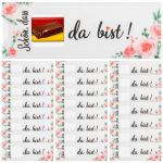 24 tk vildist kingikotti Sch&ouml;n dass du da bist &Scaron;okolaadipakend Kingikott Laste S&uuml;nnip&auml;evaks Juubeliks Dekoratsioon 14 x 5cm