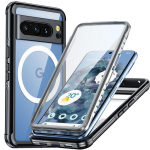 360&deg; t&auml;iskaitsega telefoni&uuml;mbris Google Pixel 8 Pro jaoks P&otilde;rutuskindel Traadita laadimise Magnetiline Kate Magsafe jaoks Google 8 Pro Google Pixel 8 Pro