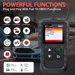 LAUNCH X431 Creader 3001 OBD2 skanner Pakub OBDII/EOBD t&auml;isfunktsiooni CR3001 Diagnostikat&ouml;&ouml;riist PK ELM327 veakoodilugeja t&ouml;&ouml;riist CR3001
