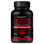 Fadogia Agrestis ekstrakt Toidulisand, Tongkat Ali juure ekstrakt, 120 kapslit pudeli kohta 120 Capsules gray