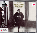 CD GLENN GOULD Bach Partitas T&auml;ielik SICC10166 Sony Classical 2012 Jaapan Obi Klassikaline