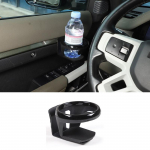 Land Rover Defender 90 110 130 2020-2024 jaoks Alumiiniumisulam Must Auto Armatuurlaud Joogihoidja Veetopsi Hoidja Sisekujunduse Tarvikud