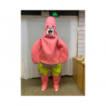 (Roosa) K&auml;snakalle Patrick T&auml;ht Halloweeni Esitlus Kost&uuml;&uuml;m Nuku Kost&uuml;&uuml;m roosa