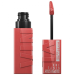 Maybelline New York Superstay Vinyl Ink Vin&uuml;&uuml;liefektiga huulev&auml;rv N&deg;15 Peachy 4,2ml