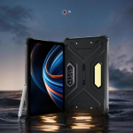 HOTWAV R9 Ultra 5G Tugev Tahvelarvuti, Android 15, 20080mAh Aku, 24(8+16GB )+ 512 GB, 64 MP kaamera, IP68/IP69K, Matkalamp, Kahe SIM-kaardi pesa, N&auml;otuvastus, OTG 8GB+512GB must