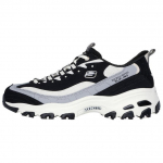 Skechers DLites 1.0 Milk Tea Bear Mugav Pehme Madala s&auml;&auml;rega Vabaaja Jalan&otilde;ud Naiste toss Must 150537-BKNT 35.5