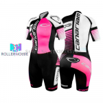 Canariam rulluisutamise treening&uuml;likond Rulluisud R&otilde;ivad Inline kiirusuisutamise v&otilde;istlus&uuml;likond L&uuml;hikeste varrukatega Skinsuit S