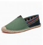 Meeste espadrillid Mehed Patchwork Slip-on Suvekingad Mokassiinid Hingav L&otilde;uendikinga Juutiga &Uuml;mbritsetud Naiste Kingad Unisex 35