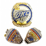 Ametlik NBA Oklahoma City Thunder 2025 Meistris&otilde;rmused Kohandatud Korvpalliring Rhinestone'idega Kaunistatud Juubelikingituseks 11&single ring kuld