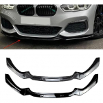 BMW 1. seeriale F20 F21 2015~2019 118i 120i M135i M140i M Performance Esipamperi Splitter Huul Auto Difuusor Kerekomplekt Spoiler Glossy Black