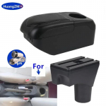 Nissan March Micra K13 jaoks K&auml;etoe karp Nissan Sunny autole K&auml;etugi K&auml;e hoiukarp J&auml;relturu osad Autotarvikud 2010-2023 S1 black-black 6USB