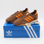 JP7664 adidas Originals SL72 OG Kasutatud Pruun Oranž Kreemjas Valge (Naiste omad) 6W brown