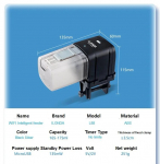 Ilonda Wifi Kalas&ouml;&ouml;tja Organ Nutikas Juhtimine Akvaariumi Paak Automaatne S&ouml;&ouml;tmisseade Ajastusega Kalastustarvikud Karp (as the picture,FEEDER)