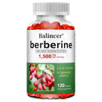 Berberiin 1500mg koos Tseiloni kaneeli ja kurkumiga, 3-&uuml;hes Optimeeritud potentsusega Metabolismitoetus -120PCS white
