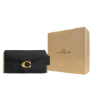COACH Tabby Lehm Nahast &Otilde;lakott V&auml;ike Naiste Must Gift Box Set (Basic Set + Yellow Gift Box) must