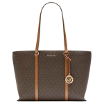 Michael Kors MK Temple Totes Kott Ostukott &Otilde;lakott K&auml;ekott Suur Naiste tote Tume pruun Tammepruun 30R4G1LT3B-BRN/ACORN Basic Set (Bag+Dust Bag)