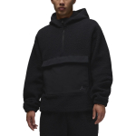 Jordan Flight meeste k&otilde;rge karvaga fliisist pusa kapuutsiga FV7452-010 M black