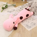 Kawaii Kaelkirjaku Pl&uuml;&uuml;s M&auml;nguasjad Pehmed T&auml;idetud Joonisfilm Loom Hirve Nukud Diivani Kaunistus S&uuml;nnip&auml;eva J&otilde;ulukingid 55cm