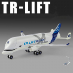 1:72 Airbus Beluga A300-600St Sulamist Suur Super Transpordilennuk Valatud Reisija Tsiviillennuki Mudel Heli Valgus Dekoratsioon