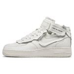 Nike X Comme Des Garcons Air Force 1 Mid 'Triple White' DC3601-100 37.5