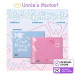 [Eeltellimus] OURBIRTHDAY - Our Birthday FOTORAAMAT VER. Album + tasuta kingitus PARTY VER. (PINK) white