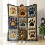 Koerak&auml;pa lapitekk, Armas lemmikloomatekk diivani, voodi, telkimise, reisimise kaunistuseks Size: 150*200cm, Weight: 280 GSM
