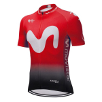 Uus Movistar Jalgrattas&auml;rk L&uuml;hikeste Varrukatega 2026 Meeskond Meeste Jalgratta P&uuml;ksid R&otilde;ivad Maillot Jalgrattakomplektid MTB R&otilde;ivad Ropa Ciclismo XS（old）