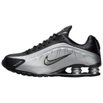 Nike Shox R4 'Metallik H&otilde;be Must' (Unisex) Metallik h&otilde;bedane / must jooksujalatsid HQ1988 007 43.0 gray