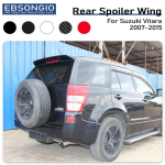 Sobib 2007-2015 Suzuki Grand Vitara 3. luukp&auml;ra katuse spoiler tiib 14 GL JLX V&auml;rvitud matt must v&auml;rv