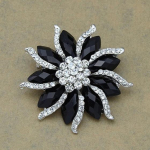 Naiste Xmas Gift Blossom Flower pross must krae pin