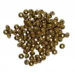 100 tk Vintage mustriga vaher&otilde;ngad, koonused, lahtised helmed, ehete meisterdamine 0.26x0.16inch kuld