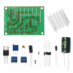 Reguleeritav toiteplokk LM317 koos alaldatud vahelduvvoolu alalisvoolu sisendiga DIY komplekt 1