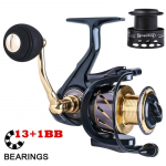 Spinningurullid 14BB metallist pool, &uuml;lisujuvad kiirp&uuml;&uuml;girullid bassip&uuml;&uuml;gitarvete rullid EC2000