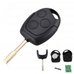 433 MHZ 3 nupuga kaugsisenemise v&otilde;tmepult koos kiibiga Ford Mondeo / Fiesta / Focus / KA / Transiti jaoks