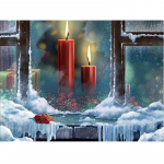 Tikandid Pilt N&auml;put&ouml;&ouml; Ristpistes Teemant K&uuml;&uuml;nal S&auml;ravad Rhinestones Euroopa kodukaunistus 20X30CM