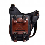 Retro nahast s&otilde;jav&auml;e vintage Messenger meeste &otilde;lakotid Crossbody Travel Pocuh Man Bolsa kott
