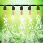 10 tk reguleeritavad messingist pihustuspihustipead, udunevad kastmisniisutusotsik