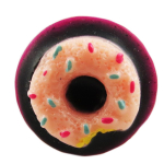 Les Tr&eacute;sors De Lily [R1362] - Bague artisanale 'Gateau &agrave; &eacute;tages' rose violet - 20x15 mm Heleroosa