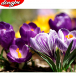 Teemantmaal Ristpistes Maastikumaja Teemanttikandid Scenery Rhinestone Teemantmosaiik t&auml;ispuur 20X30CM