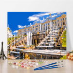 DIY v&auml;rvid numbrite j&auml;rgi &otilde;limaali komplekt L&otilde;uend DIY &otilde;limaal numbrite j&auml;rgi Seinakunsti kaunistused kodukinki kunstiks ja hobideks 40x50cm no frame