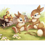 5D isetehtud teemantmaal Orav Teemanttikandid Ristpistes Kodukaunistus K&auml;sitsi valmistatud kingitused Round 20x30cm