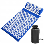 Akupressuurimati massaažimati ja padjakomplekt joogamatt n&otilde;elravi padjad aplikaator kuznetsov selja, kaela leevendamine