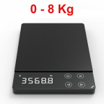 XIAOMI DUKA ES1 0-8KG koduk&ouml;&ouml;gi toidukaalu m&otilde;&otilde;teriist LCD digitaalne elektrooniline kaal 0-8Kg