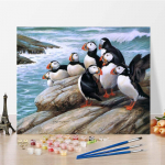 Digitaalne &otilde;limaal DIY maalimine numbrite j&auml;rgi numbrite maalimine &otilde;limaal Kodukaunistuse l&otilde;uend 40x50cm no frame