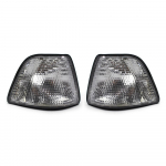 Paar valge l&auml;&auml;tse asendusega suunatuld BMW E36 318i 328i M3 jaoks Left & Right