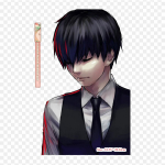 Ken Kaneki Tokyo Ghoul triikimisplaastrid r&otilde;ivaste jaoks, aplikatsioonid, kleebised riietel, kuumustundlik kohandatud plaaster