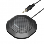 Kaasaskantav 3,5 mm V&Otilde;I USB-pistik konverentsimikrofon Omnisuunaline kondensaator arvuti arvuti mikrofoni pistik 3.5mm Plug