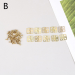 10 komplekti miniatuurse hingega mudeli kokkuklapitavad dekoratiivukse tarvikud 1:12 Nukumaja 14*12mm