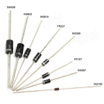 100 tk alaldidioodi komplekti pakk 1N4148 1N4007 1N5819 1N5399 1N5408 1N5822 FR107 FR207 elektroonikakomponentide isetehtud komplekt 100pcs/lot