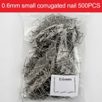 0,6/0,8 mm kuumad klambrid 500 tk auto kaitseraua kuuma klammerdaja jaoks 0.6mm flat staples